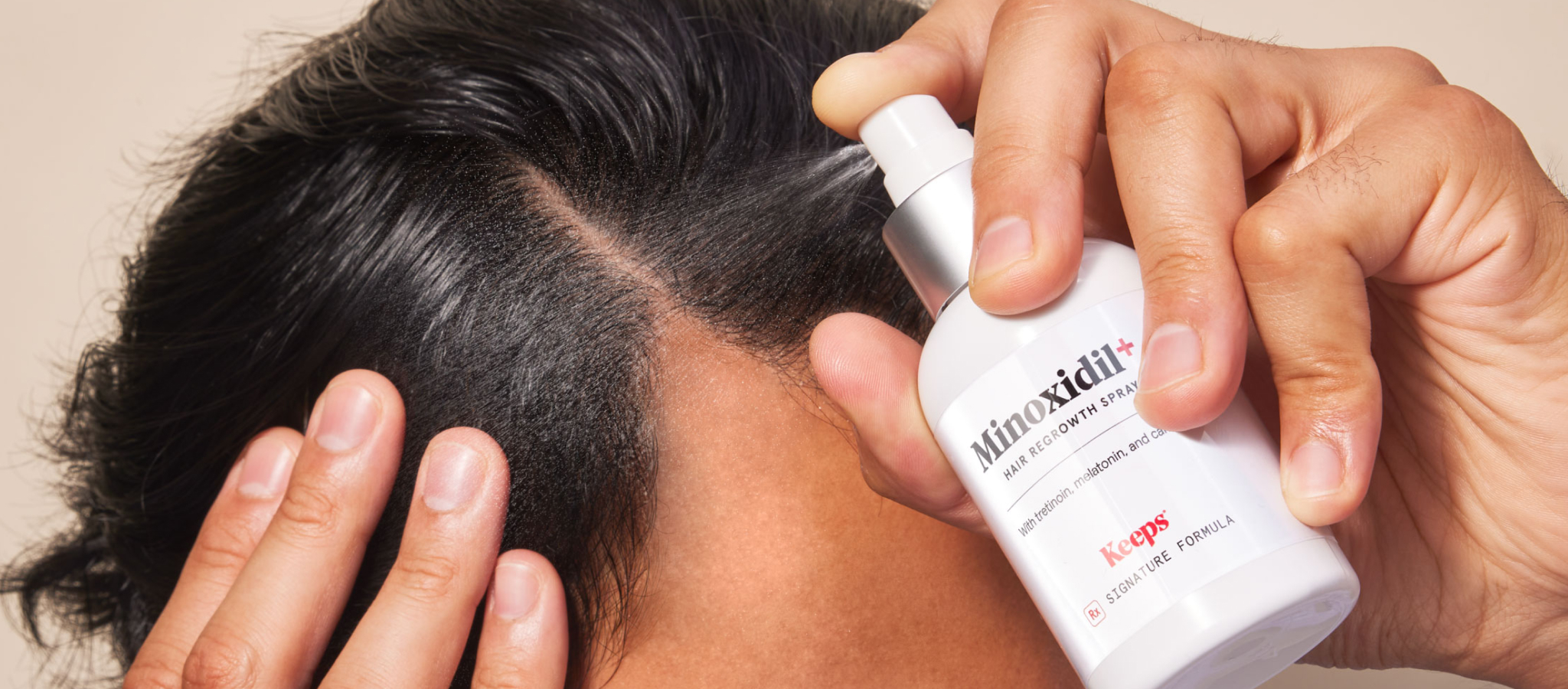 Keeps Minoxidil+ Hair Regrowth Spray