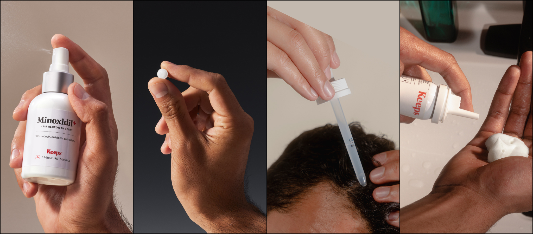 Keeps Minoxidil Spray, Oral Minoxidil, Minoxidil Solution, Minoxidil Foam